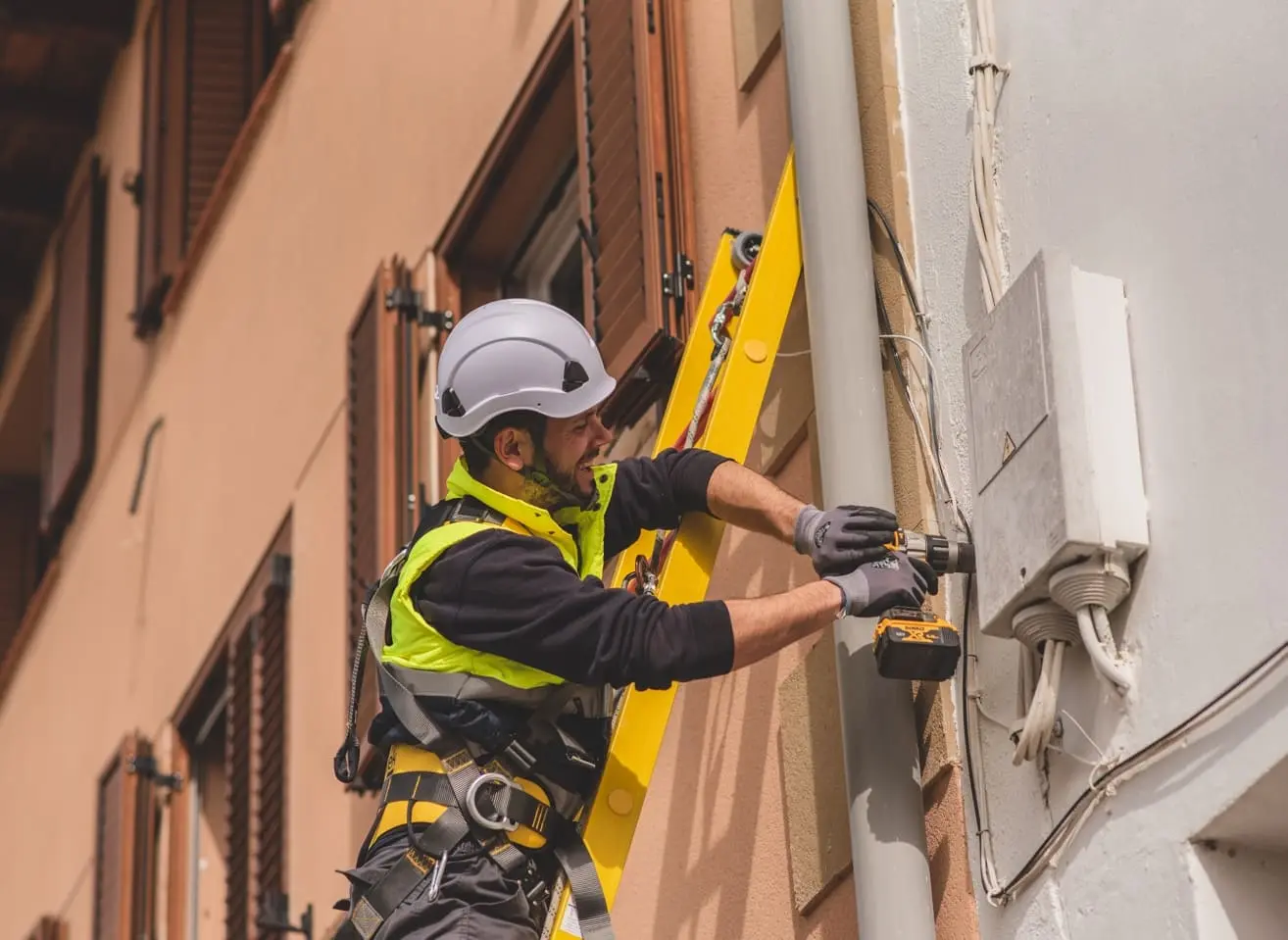 Trabajo en Escaleras